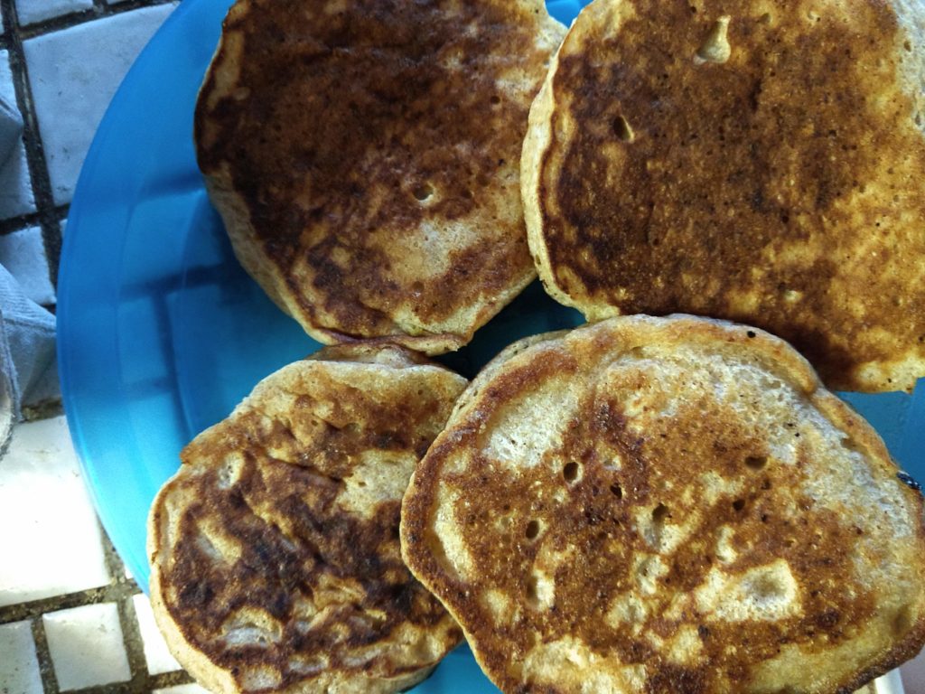 whole grain pancakes, healthy breakfast, toddler approved