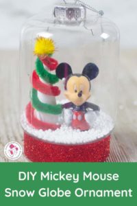 Mickey Mouse ornament from Diary of a SoCal Mama