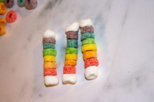 St. Patrick's Day Rainbow snack