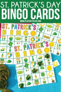 St. Patrick's Day Bingo Cards