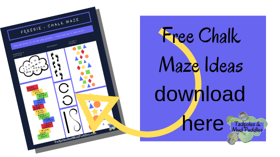 Sign up for free chalk maze