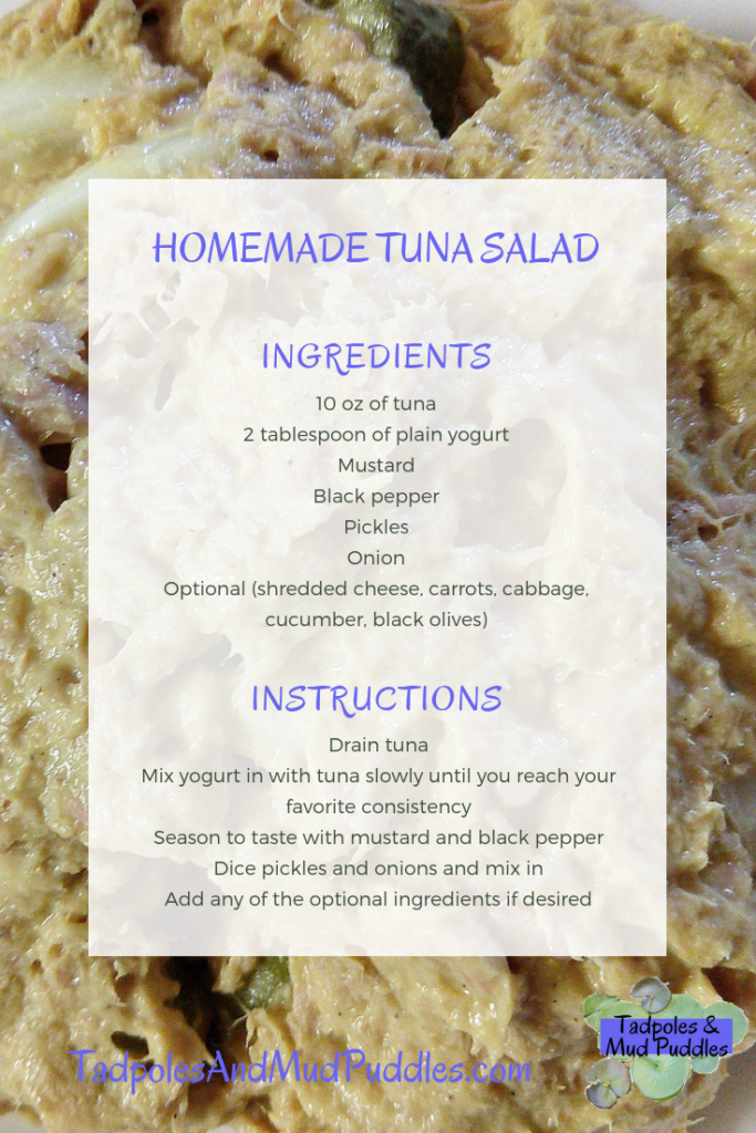 homemade tuna salad recipe