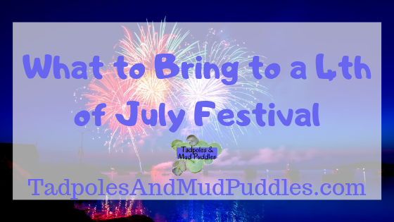 What to bring to a 4th of July Festival