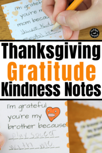 gratitude kindness notes from coffee and carpools