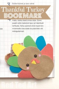 Turkey craft from Red Ted Art