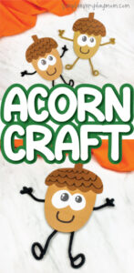 Acorn craft from Simple Everyday Mom