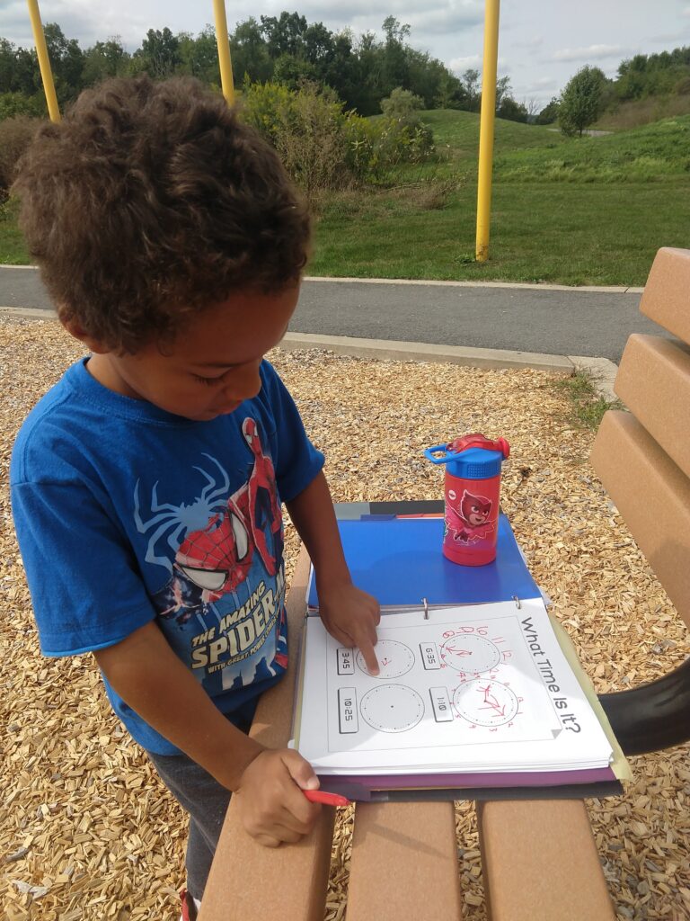 learning outside