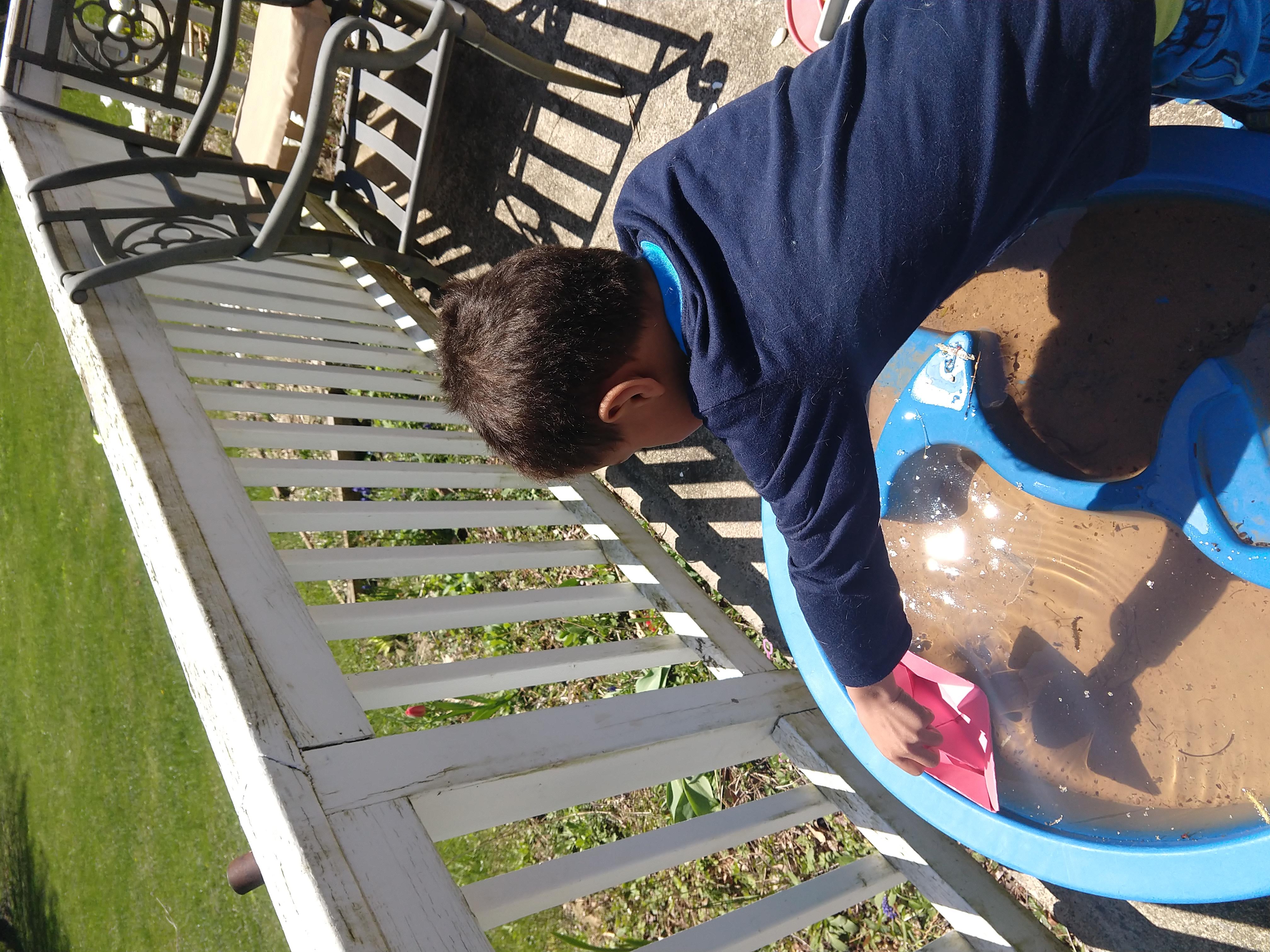 spring play in the water table