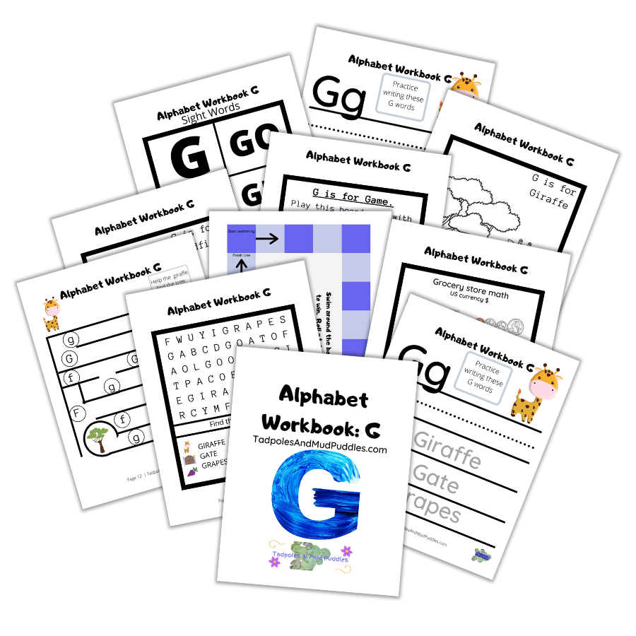 Alphabet Workbook G