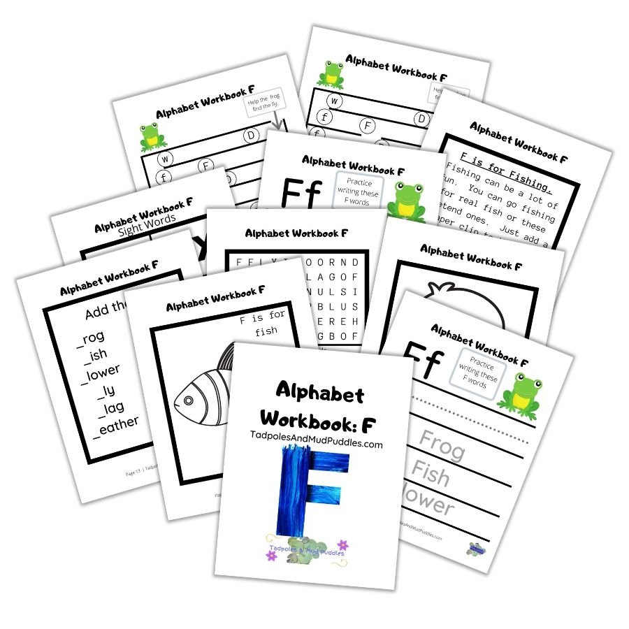 Alphabet Workbook F