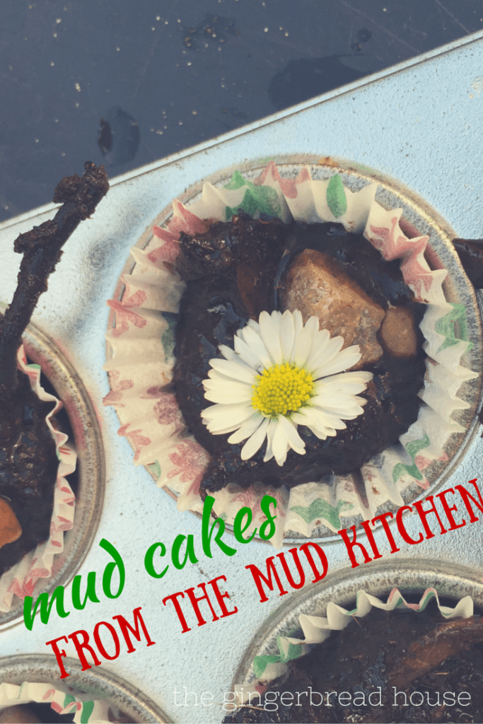 mud cakes from the mud kitchen