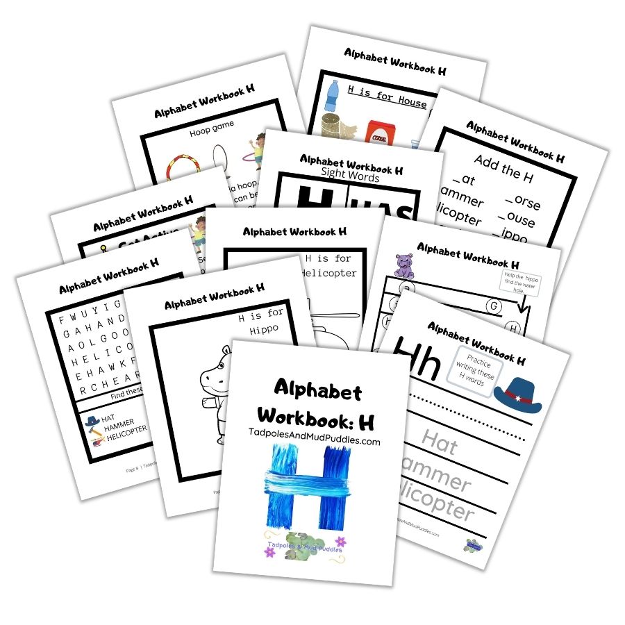 Alphabet Workbook H