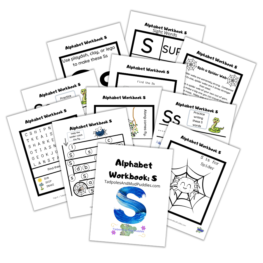 alphabet workbook s