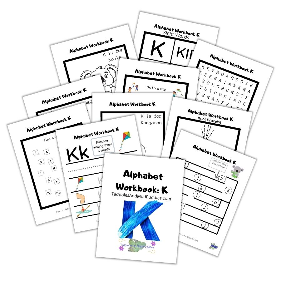 alphabet workbook k