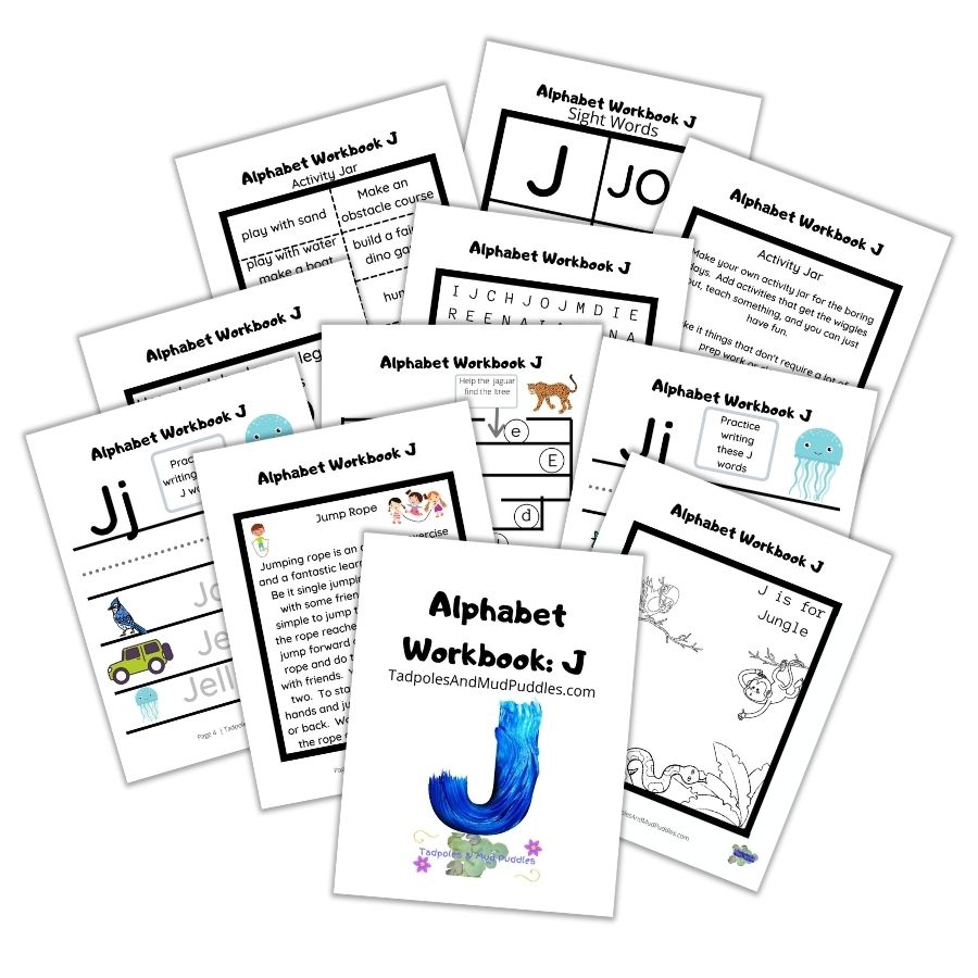 Alphabet Workbook J