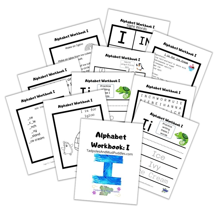 alphabet workbook I