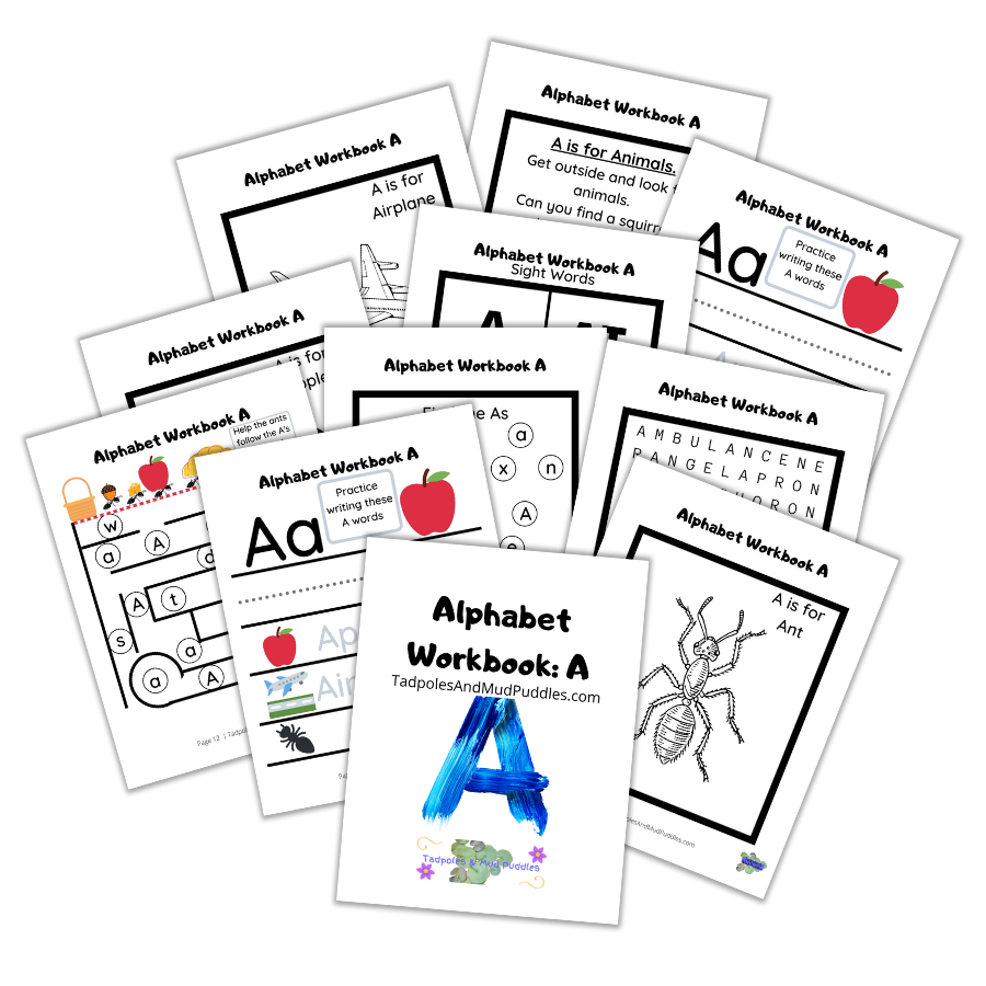 Alphabet Workbook A
