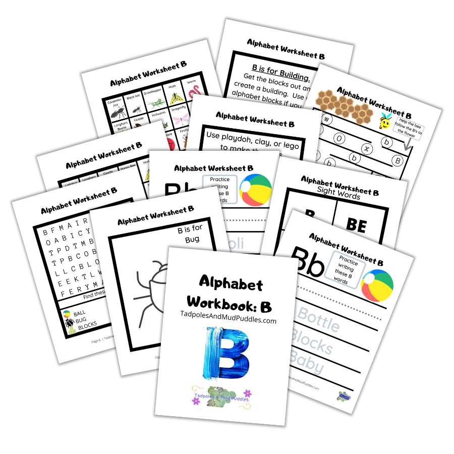 Alphabet Workbook B