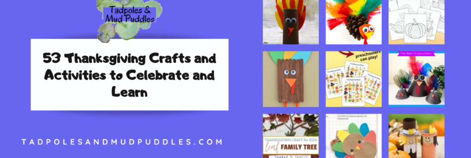 Thanksgiving crafts and activities roundup
