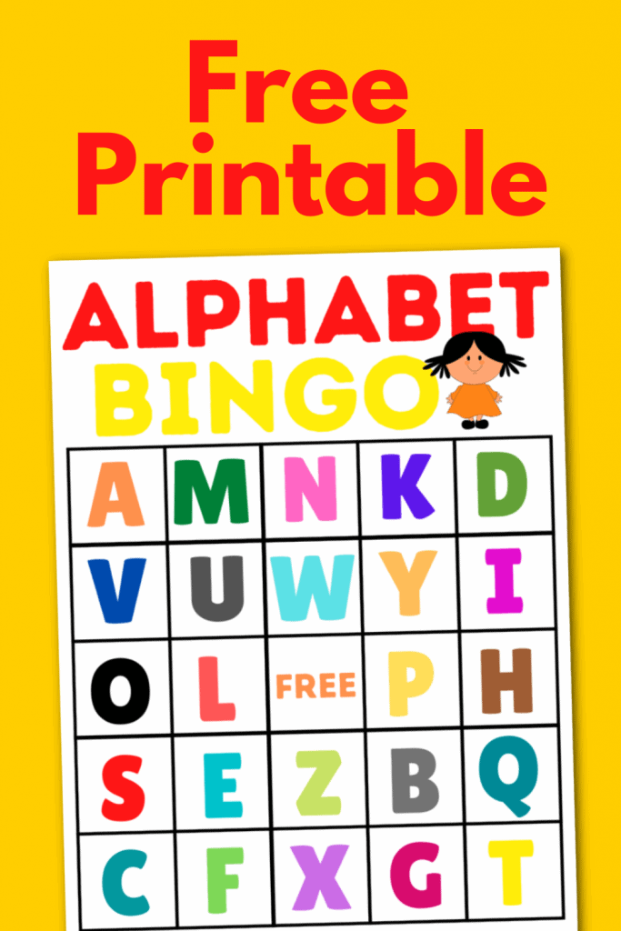 Free Printable Alphabet Bingo