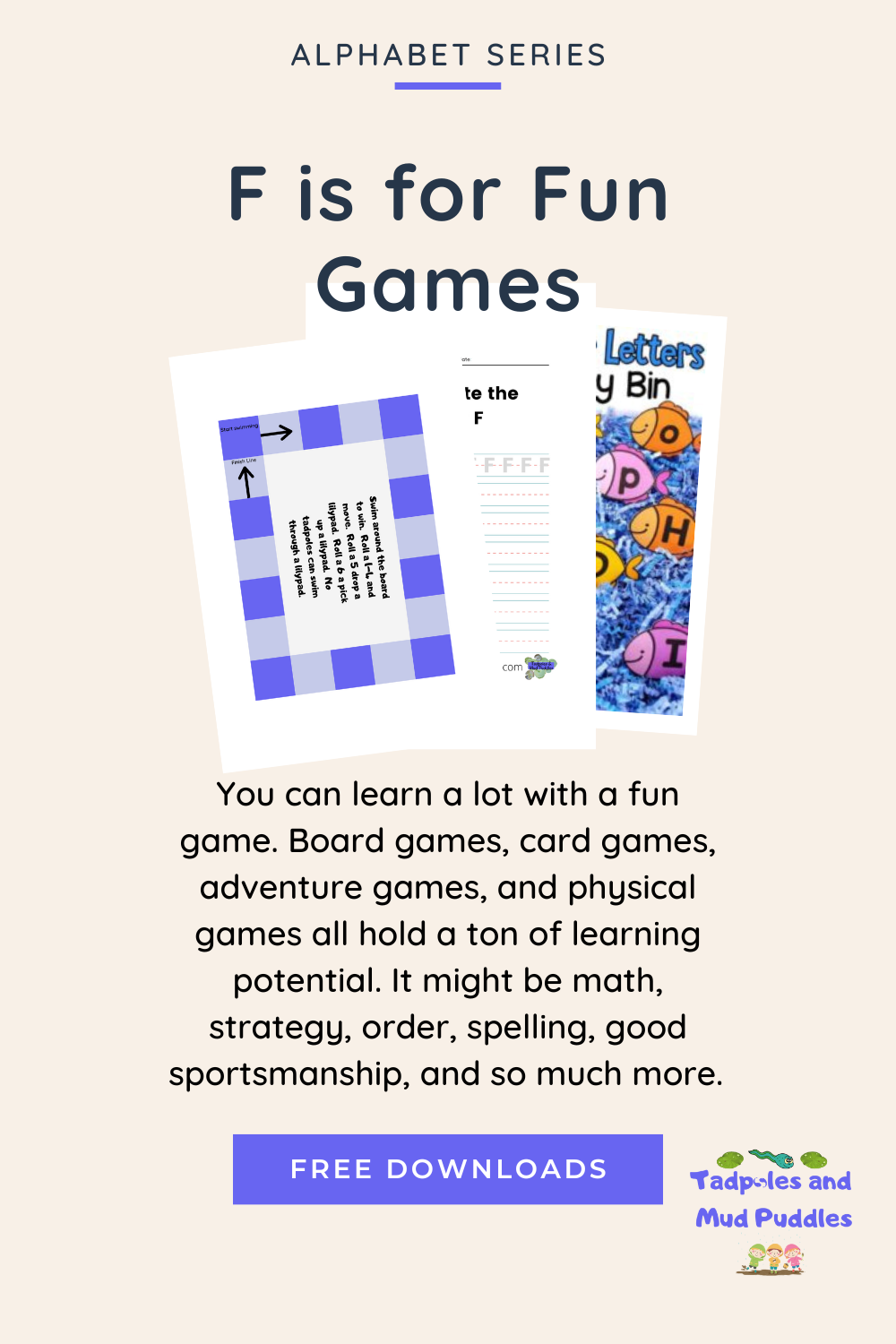 F is for fun games