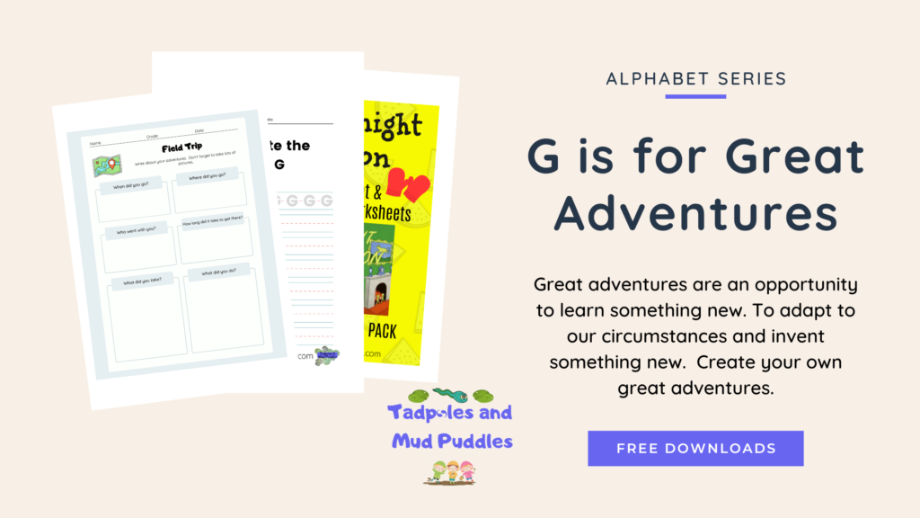 g is for great adventure