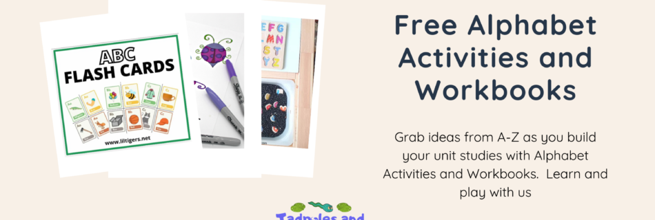 Alphabet Activities and Workbooks