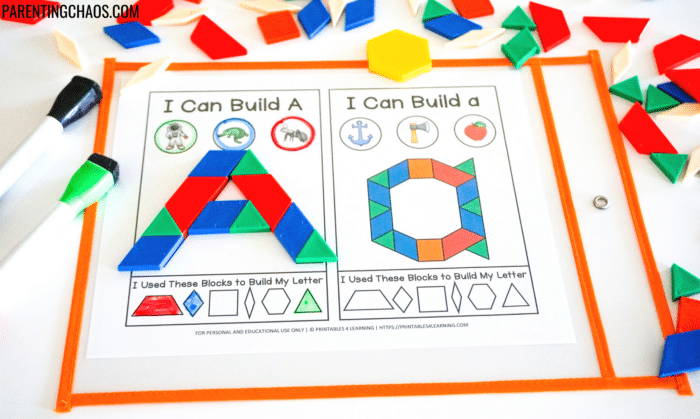 Alphabet Activities from Parenting Chaos