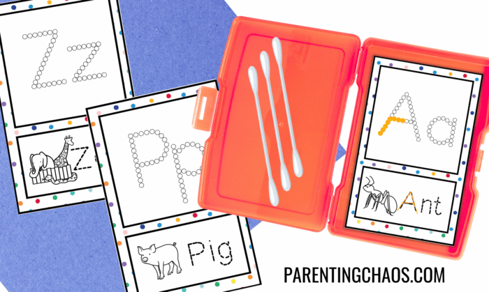 Alphabet Activities from Parenting Chaos