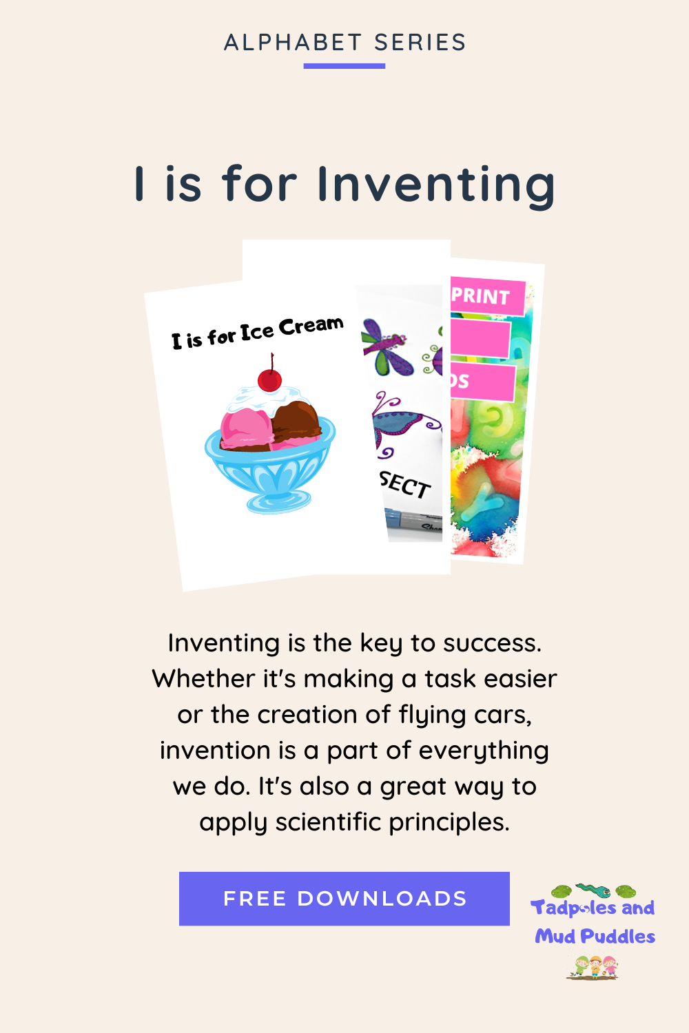 pin it I is for inventing