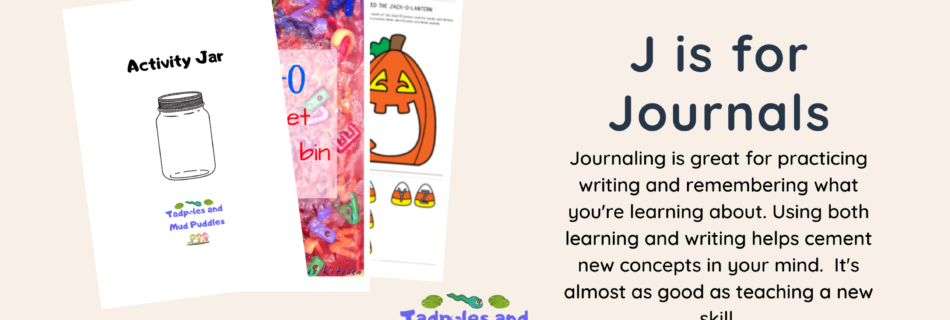 J is for Journals