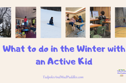What to do in the winter with an active kid